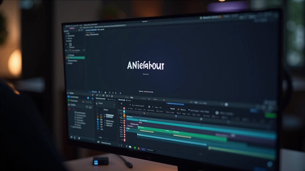 Tela do After Effects mostrando painel de animação com múltiplos keyframes em timeline